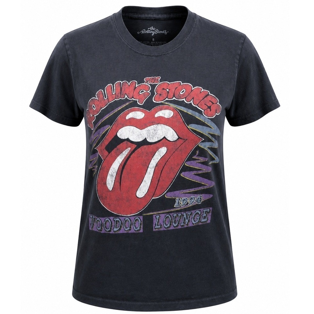 The Rolling Stones Voodoo Lounge Tour Tee 1994 Black